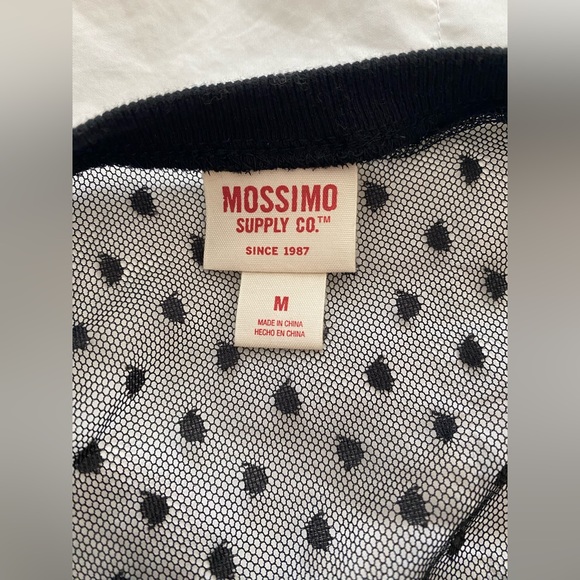 Target Black Spotted Sheer Top - Picture 4 of 4